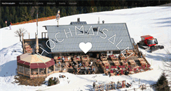 Desktop Screenshot of hochmaisalm.at